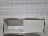 Wandkast trespa/rvs - afbeelding 1 van  5