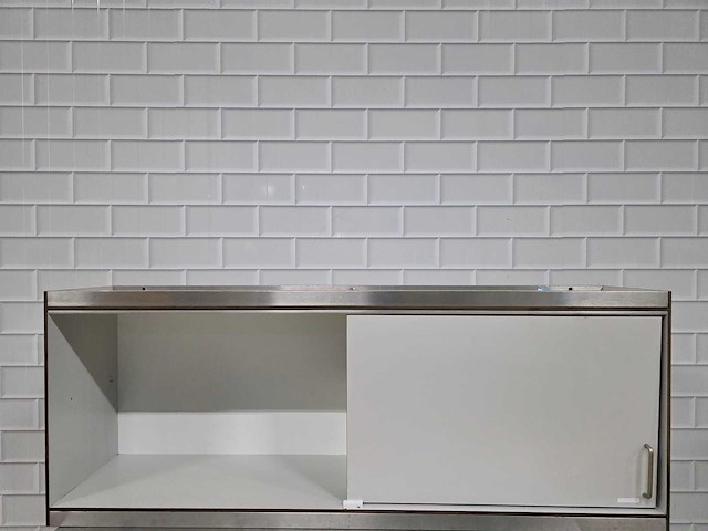 Wandkast trespa/rvs - afbeelding 2 van  5
