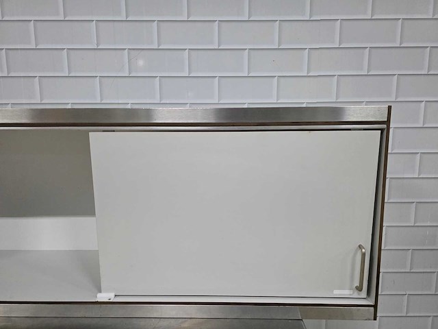 Wandkast trespa/rvs - afbeelding 3 van  5