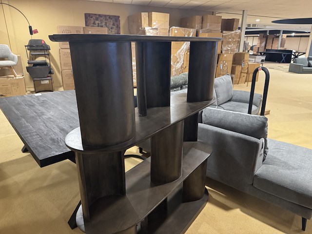 Wandkast, zwart - afbeelding 3 van  6