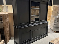 Wandkast, zwart - afbeelding 1 van  1