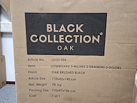 Wandkast zwart - afbeelding 4 van  4