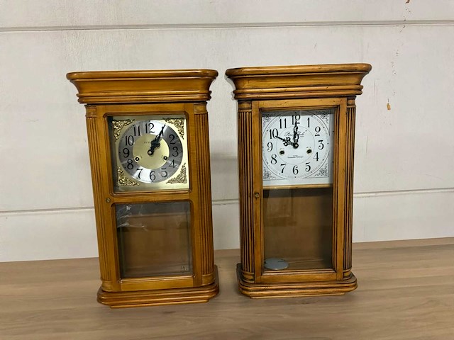 Wandklok (2x) - afbeelding 4 van  10