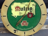 Wandklok brij haelterman werkend - afbeelding 1 van  2