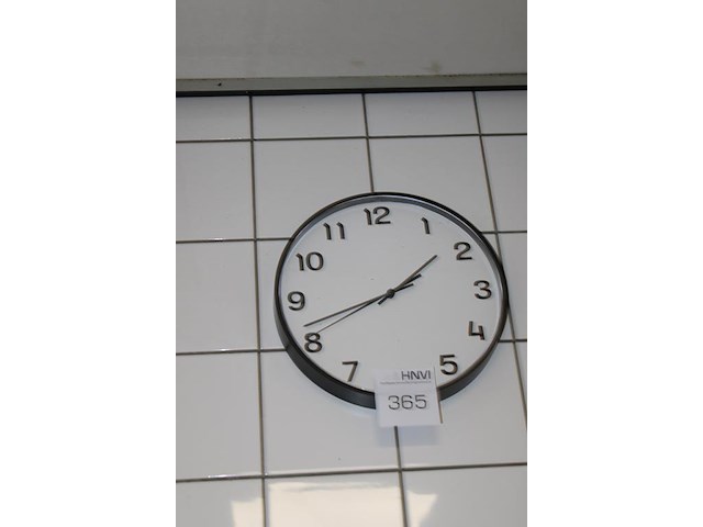 Wandklok doorsnede 30 cm. - afbeelding 2 van  2