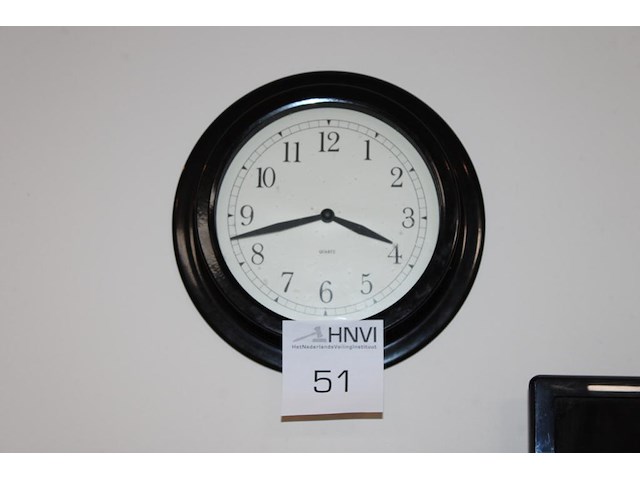 Wandklok doorsnede 43 cm. - afbeelding 1 van  2