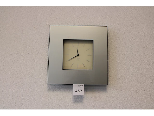 Wandklok fresco, afm. 40 x 40 cm. - afbeelding 1 van  2
