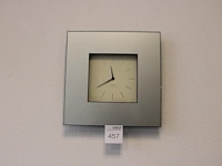 Wandklok fresco, afm. 40 x 40 cm.