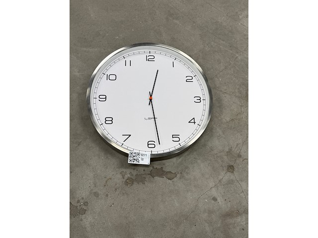 Wandklok, leff amsterdam - afbeelding 2 van  2