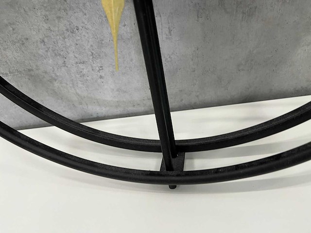 Wandklok zwart ø50 - afbeelding 7 van  9