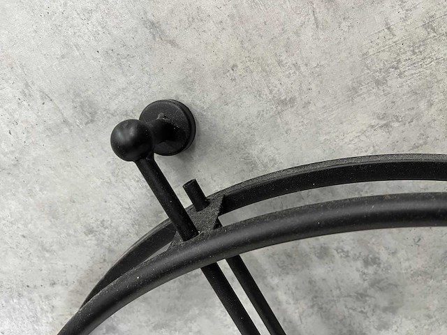 Wandklok zwart ø50 - afbeelding 8 van  9