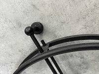 Wandklok zwart ø50 - afbeelding 8 van  9