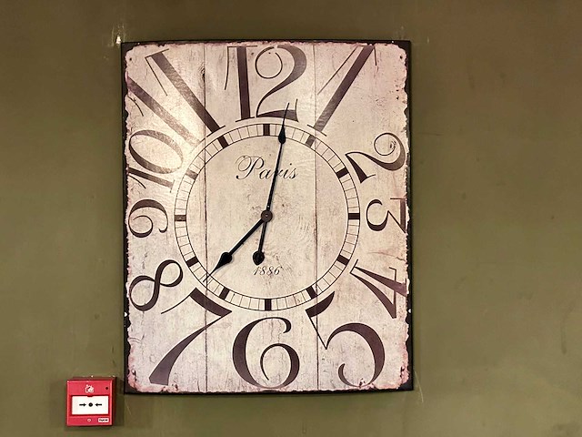 Wandklok - afbeelding 1 van  2