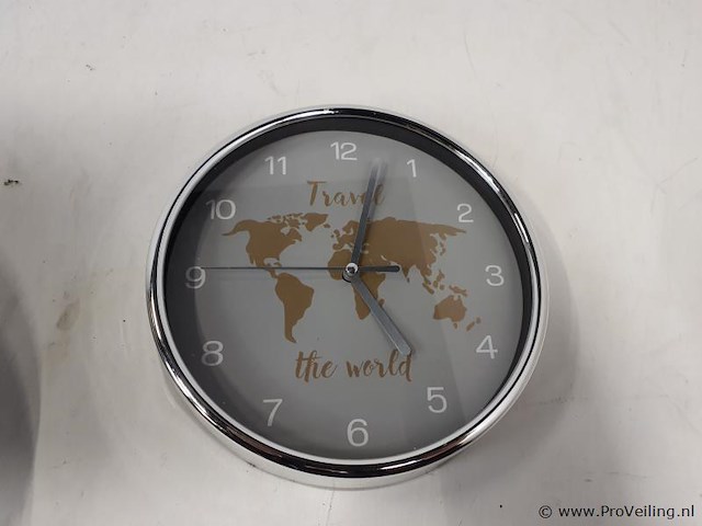 Wandklokken - 2 stuks - afbeelding 4 van  5