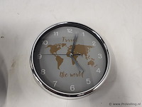 Wandklokken - 2 stuks - afbeelding 4 van  5