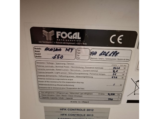 Wandkoeling, fogal, alaska mt 160 - afbeelding 9 van  11