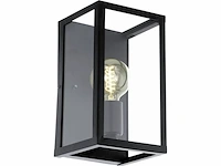 Wandlamp 28 cm eglo, charterhouse, zwart