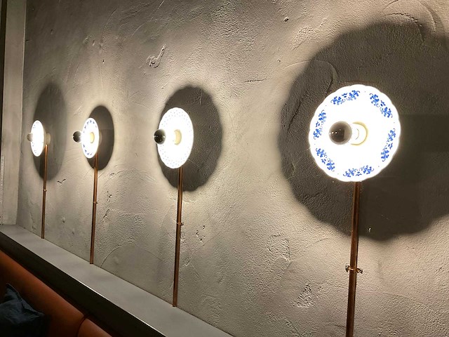 Wandlamp bord (8x) - afbeelding 1 van  12