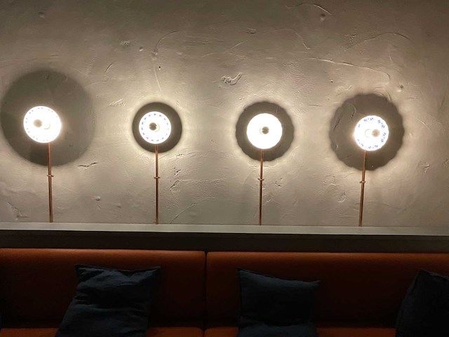 Wandlamp bord (8x) - afbeelding 6 van  12