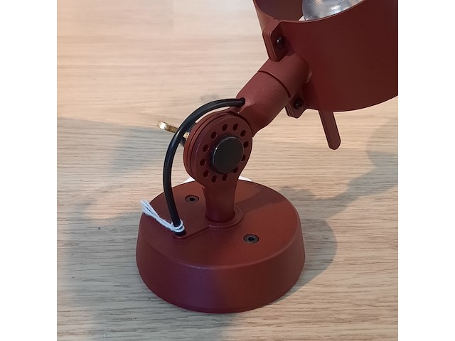 Wandlamp tonone, bolt wall 10, burgundy - afbeelding 5 van  6