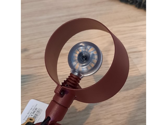 Wandlamp tonone, bolt wall 10, burgundy - afbeelding 6 van  6
