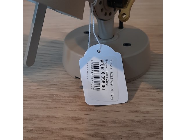 Wandlamp tonone, bolt wall 10, clay brown - afbeelding 2 van  6