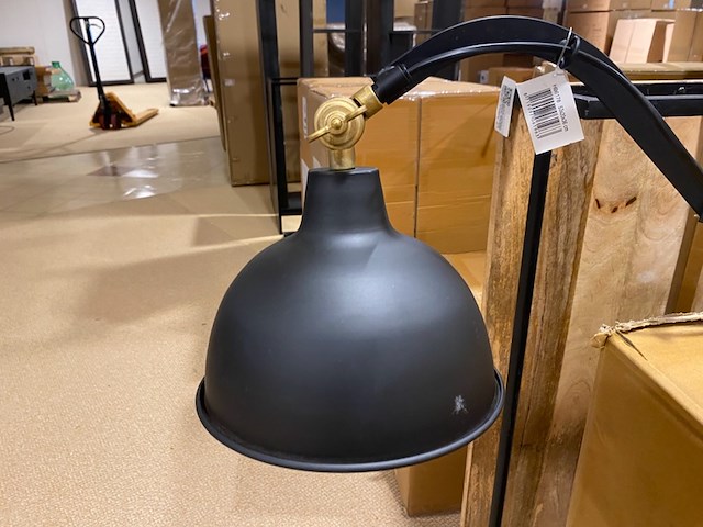 Wandlamp, zwart - afbeelding 3 van  4