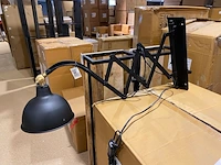 Wandlamp, zwart