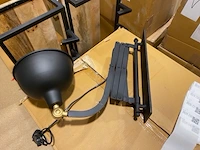 Wandlamp, zwart - afbeelding 4 van  5