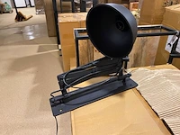 Wandlamp, zwart - afbeelding 3 van  5