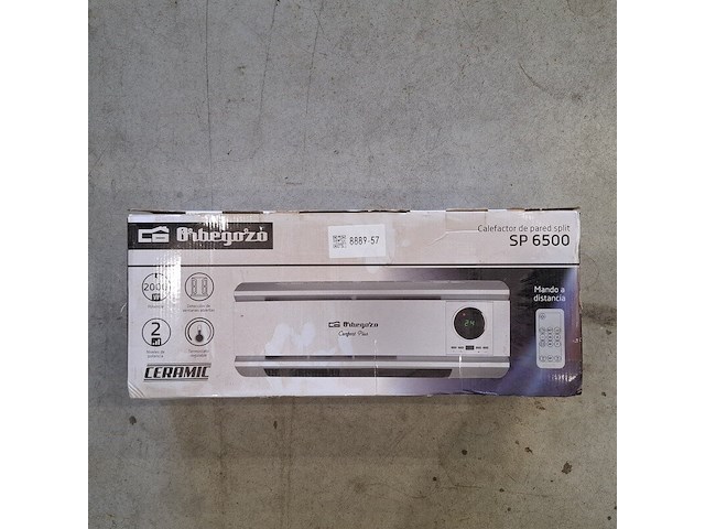 Wandluchtverhitter, orbegozo, comfort plus | sp 6500 - afbeelding 1 van  4