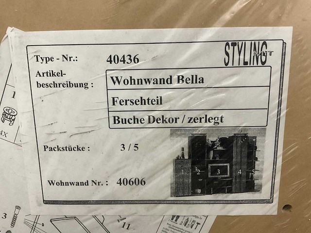 Wandmeubel bella - afbeelding 10 van  10