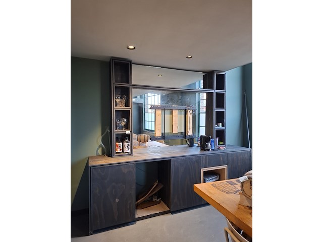 Wandmeubel met spiegel - afbeelding 1 van  14