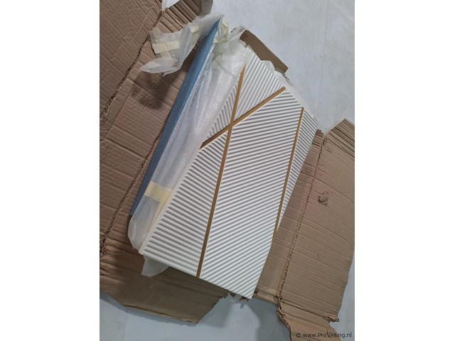 Wandpaneel - aantal: 4- ca. 48x28x2 cm - afbeelding 1 van  3