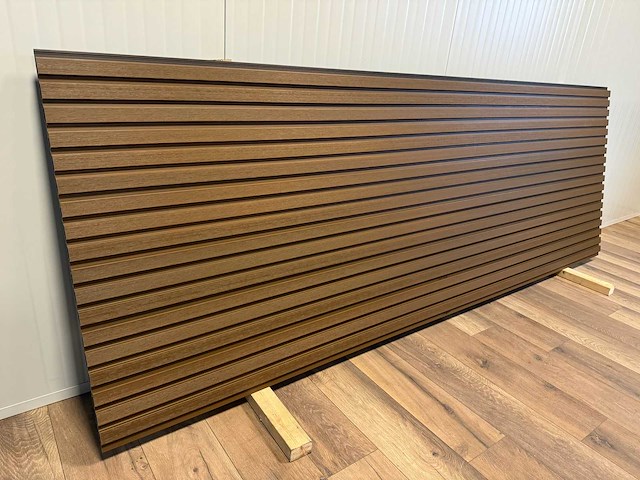 Wandpaneel composiet (15x) walnut - afbeelding 1 van  15