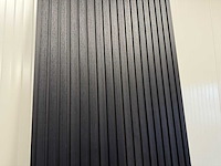 Wandpaneel composiet (15x) zwart - afbeelding 14 van  18