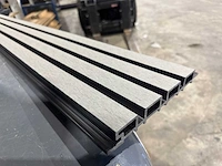 Wandpaneel composiet geborsteld grijs (120x) 2900mm - afbeelding 9 van  19