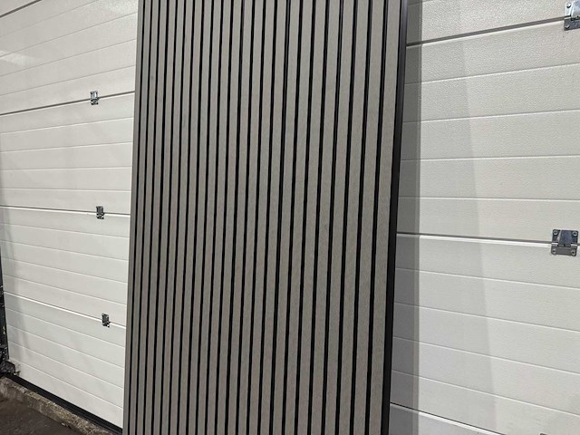 Wandpaneel composiet geborsteld grijs (15x) - afbeelding 17 van  18