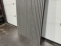 Wandpaneel composiet geborsteld grijs (45x) - afbeelding 7 van  7