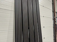 Wandpaneel composiet geborsteld zwart (120x) 2900mm - afbeelding 2 van  29