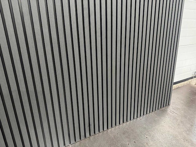 Wandpaneel composiet geborsteld zwart (120x) - afbeelding 10 van  28