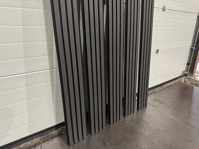 Wandpaneel composiet geborsteld zwart (15x) - afbeelding 11 van  28