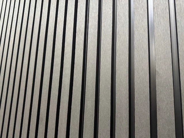Wandpaneel composiet geborsteld zwart (45x) 2900mm - afbeelding 14 van  29