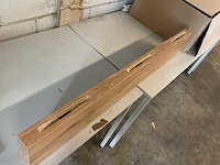 Wandplank 120x20x5 cm (2x) - afbeelding 2 van  3