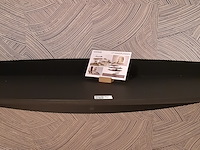 Wandplank castelijn, cp, zwart - afbeelding 4 van  5
