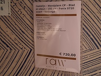 Wandplank castelijn, cp, zwart - afbeelding 2 van  5