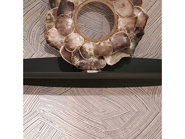 Wandplank castelijn, cp, zwart - afbeelding 4 van  5