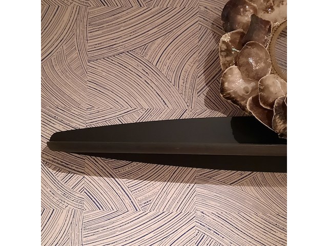 Wandplank castelijn, cp, zwart - afbeelding 5 van  5