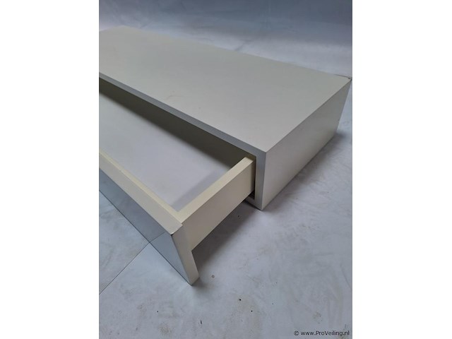 Wandplank met lade - ca. 100x35x15 cm - afbeelding 2 van  3