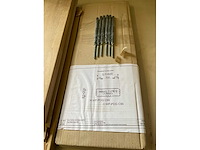 Wandplank white wash 60x20 cm (3x) - afbeelding 4 van  4